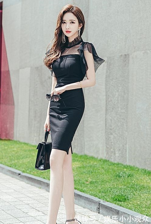 连衣裙 只要搭配得好,就是一道靓丽的风景线,修身气质连衣裙!