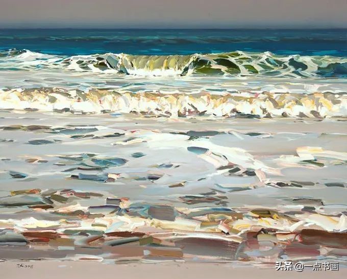 科特&他的绘画是光与色的交响乐,充满着前卫和时尚