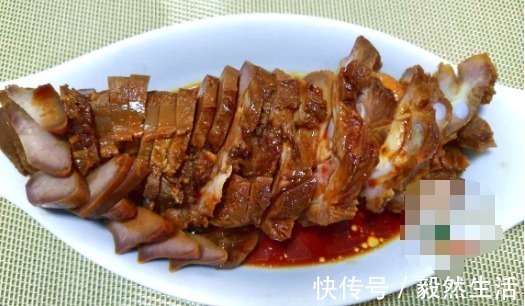 猪舌|下酒最馋它,倒半瓶酱油,不加一滴水,越焖越香,馋到流口水