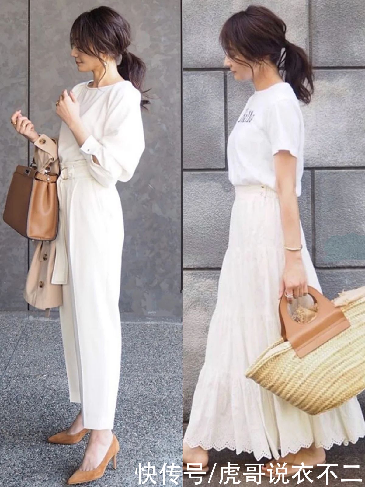 40岁女人穿衣要做减法，日本素人博主私服示范，每套都简约优雅