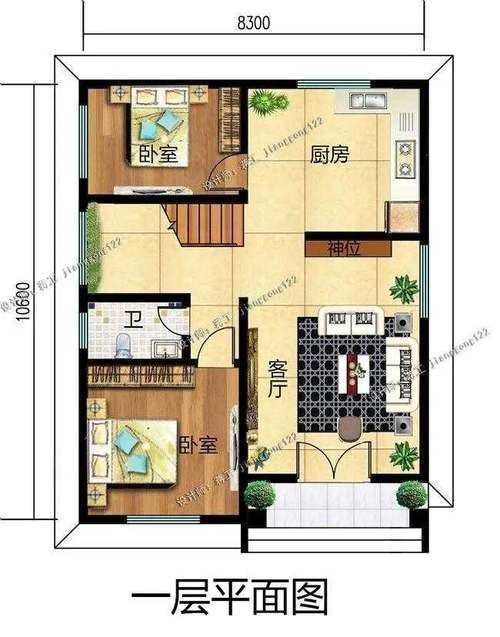 宅基地|5款80平左右的小户型别墅,3款仅需20万,这个造价做得出来