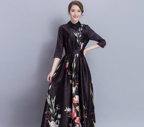 过年回家，就穿“欧版”连衣裙+高跟鞋，高端大气上档次！