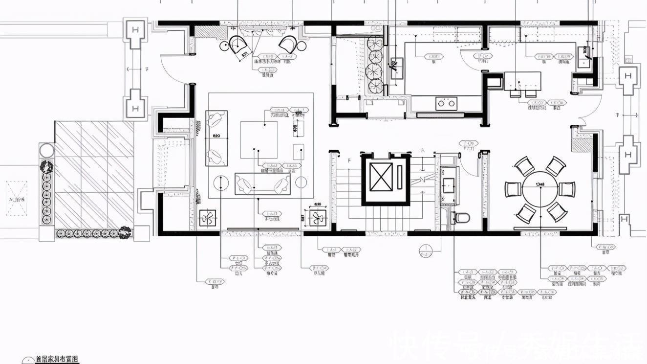 娱乐室|浪漫的法式公馆风,合理规划格局提升居住体验,第一眼就被吸引