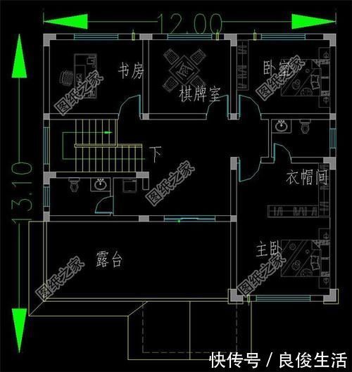 客厅|一楼商铺二三楼居住的三层住宅图,这是不是你要找的建房设计?
