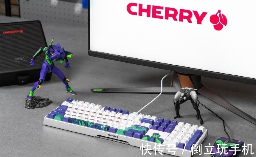 战斗力|经典动漫元素为战斗力加BUFF！CHERRY EVA定制游戏键鼠体验