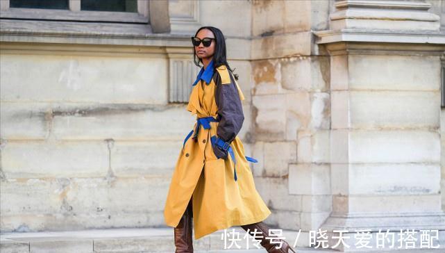穿搭 秋天不错过这件单品!风衣演绎优雅复古风,穿起来太显气质