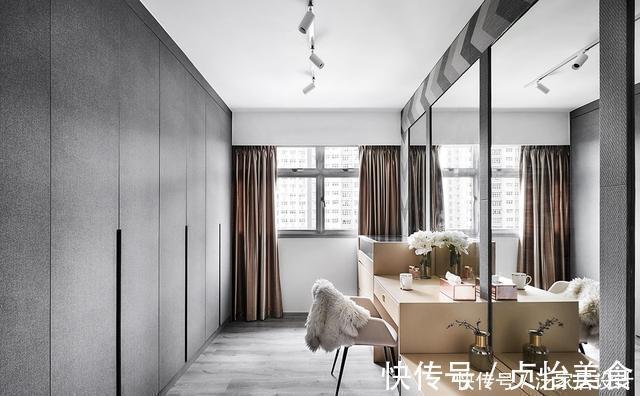 配色|黑白灰配色简约，106㎡有了大宅效果，花钱装得豪华不如装得高级