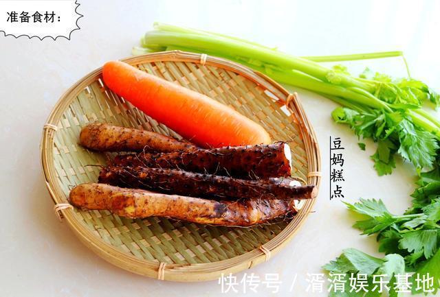 又一道纯素小炒,山药炒西芹的做法,营养健康,多吃还不怕胖