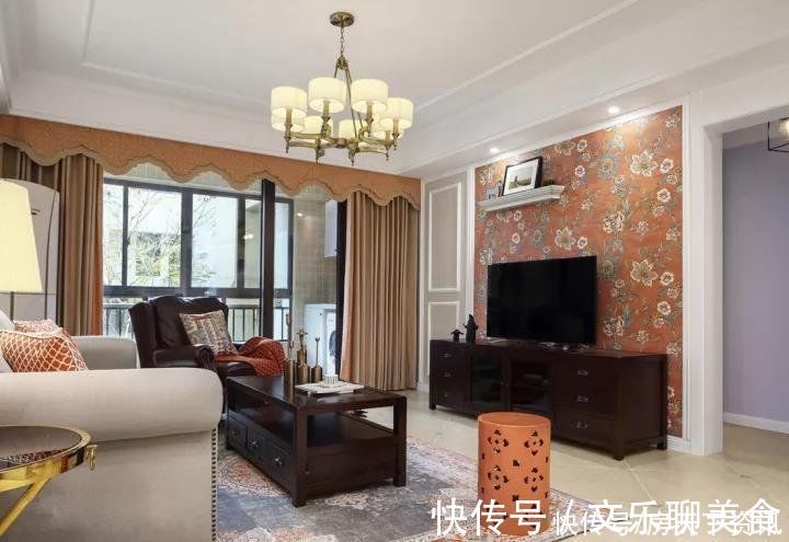 置物架|145平米的美式风格，原来三居室还可以这样装修