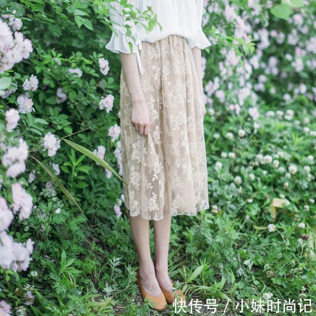 网纱裙|气质半身裙,怎么搭配都好看