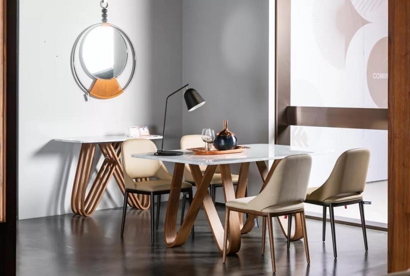 材质|2021大理石餐桌年终盘点,这5款过于火爆