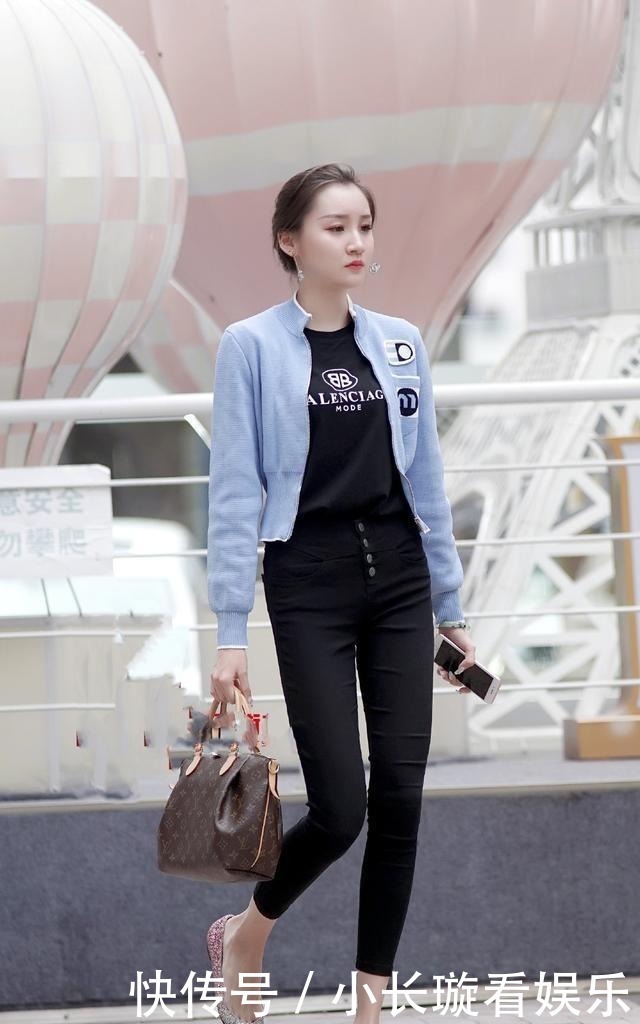 夹克|灰色夹克外套，搭配紧身裤，简单自然大气时尚