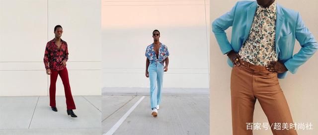 t恤|黑人时尚模特走红网络，复古时尚风引人注目，还获评最佳着装奖