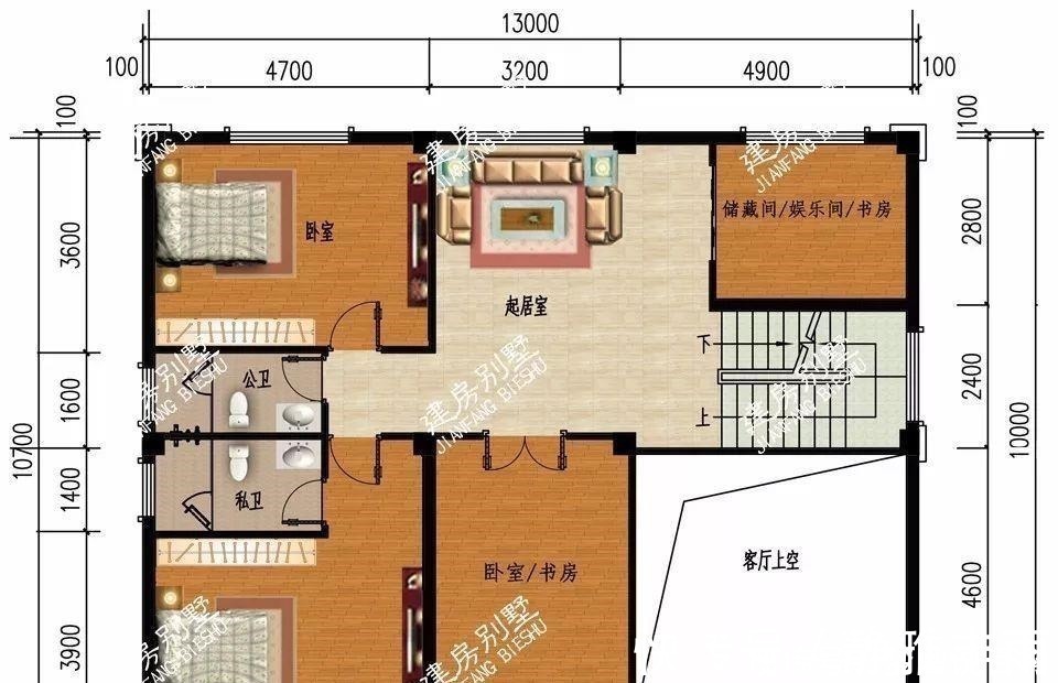 挑空|带挑空客厅的农村自建房,没看过第二款户型的肯定落伍了