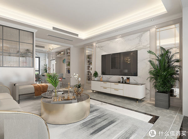 主卧室|发现一户很好看的混搭风，真的很有品味，入户就很惊艳，时尚精致