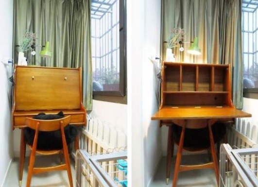 全身镜|90后夫妇58平米的家,全屋都是柜子,每个空间都好喜欢,精致漂亮