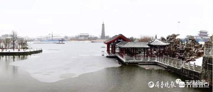 风雨送冬归 飞雪迎春到︱我在无棣古城等了一场冬与春的邂逅