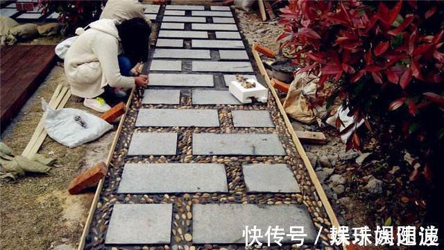 独门独院|我要是有个院子我也这样装!鹅卵石铺院子,没想到竟能这么美!
