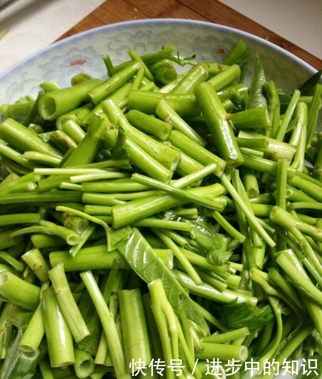 盆栽空心菜最简单的方法,1节枝插1棵,成片长摘不完