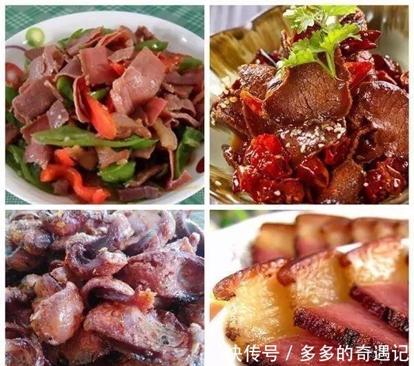 腊月腌腊肉火腿、骨头鲊、烟熏肉、酸肉、爆腌肉……