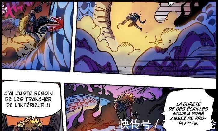 觉醒|凯多展示觉醒能力,只怪“鱼鱼果实”太普通,战力增加为零