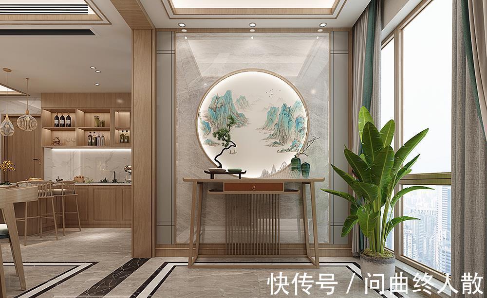 阳台|发现一户很有品味的中式样板房,两层复式楼,格局好,装修很高级