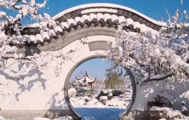 江南|赏江南雪景，品应景美诗