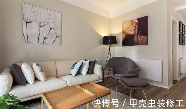 舒适|简单的生活需要简约的住所,精心打造的70平米两居室,温馨轻松!