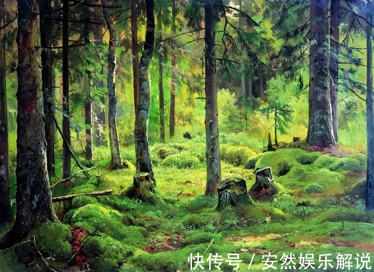 现实主义&俄罗斯杰出风景画家希施金的作品，诗一般的境界！