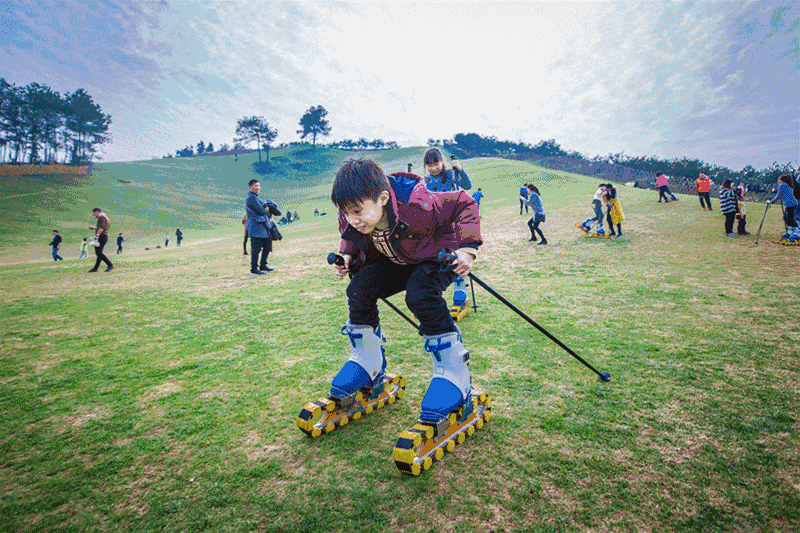 市级职工疗休养基地巡展?：飞鸿滑草“嗨”翻天，“草上飞”激情无限！