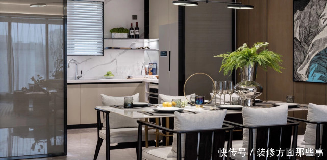 四居室|137平现代风四居室,发静谧气质构成一副质感十足的画面