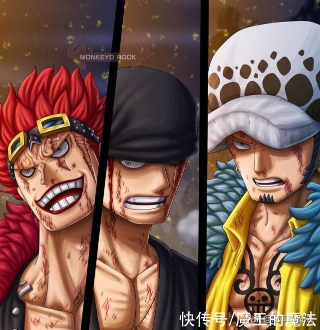 海贼王1009话情报：黑炭大蛇上场就遭打脸，四皇大妈脱离战场
