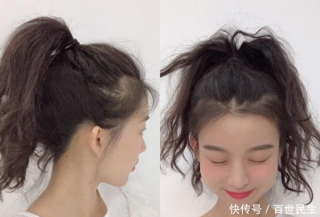 丸子头|别再披头散发了,夏季很流行的4款“高马尾扎发”,谁扎谁美!