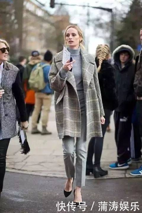 脖子短不能穿高领7种不同搭法教给你,内搭有它就够了