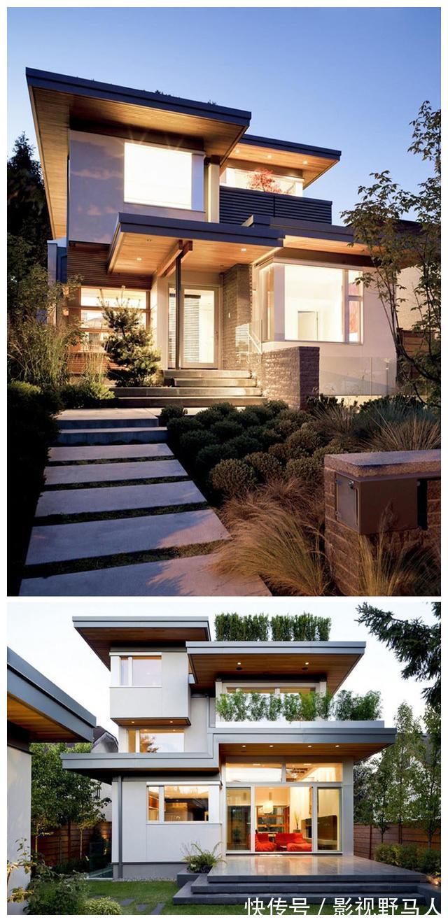 西北太平洋|20棟小別墅設計實例，第3棟對我啟發很大，今后回鄉也要這樣建