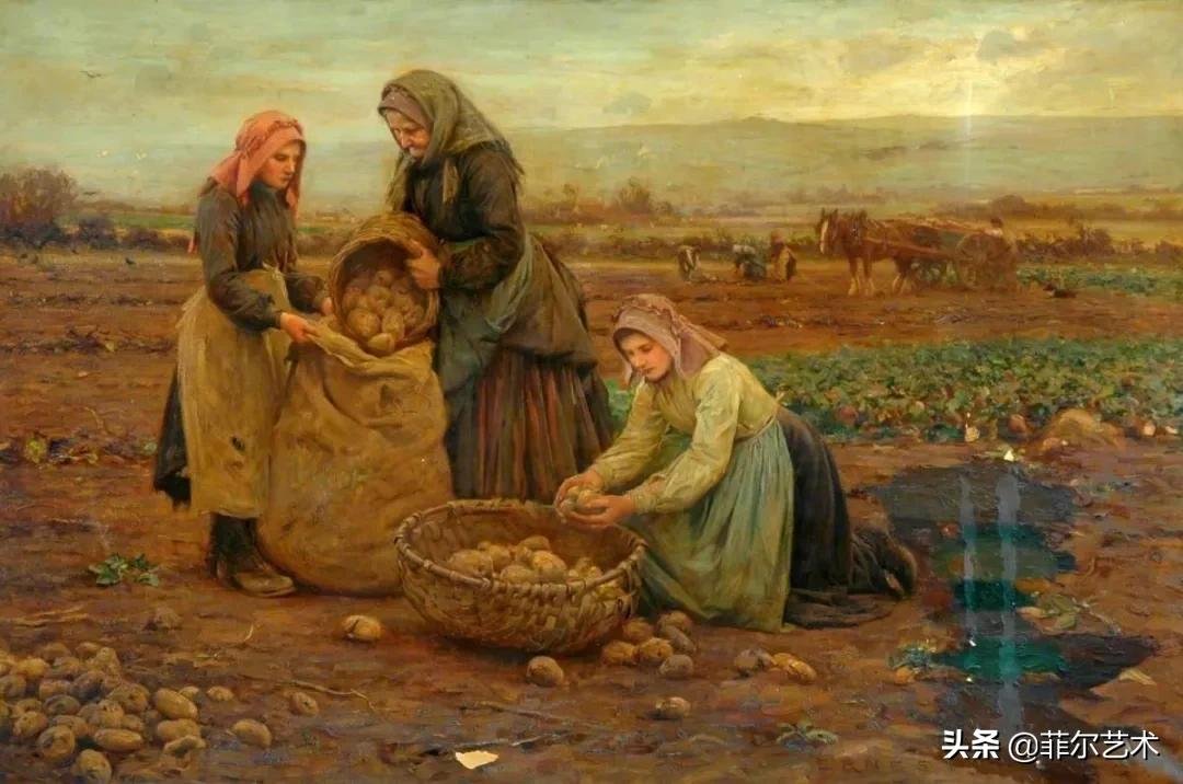 布拉德#英国画家希金斯·里格的油画艺术作品欣赏