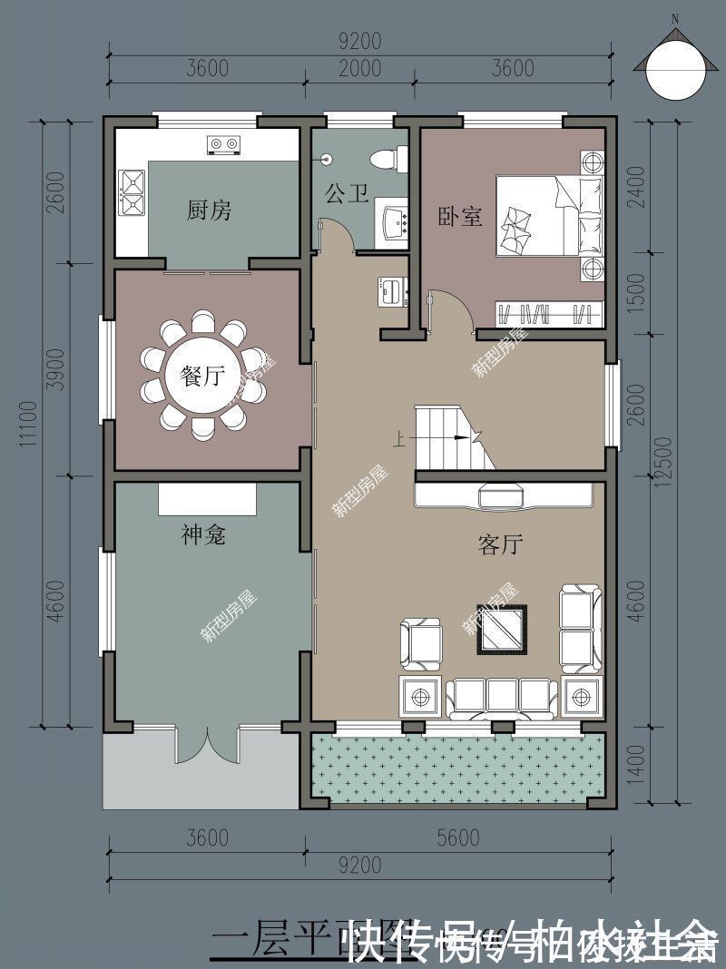 建筑面积|准备了20万回农村建房,这6套图纸,你们帮我看看哪套好