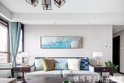 中式|为了孝敬父母,他买下140㎡新家,全屋中式风,入户后太美了!