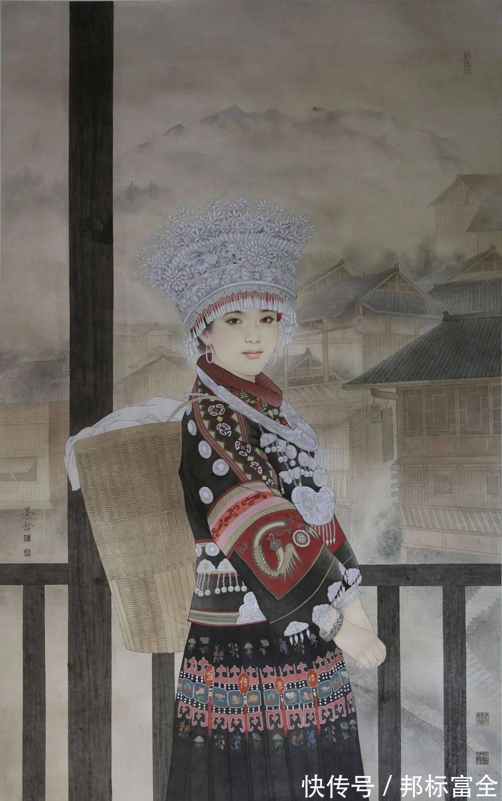 红妆@崔景哲:当古典美遇上工笔画,春风拂面惊艳四方