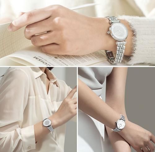 春夏一定要有块阿玛尼手表，简直太好搭了