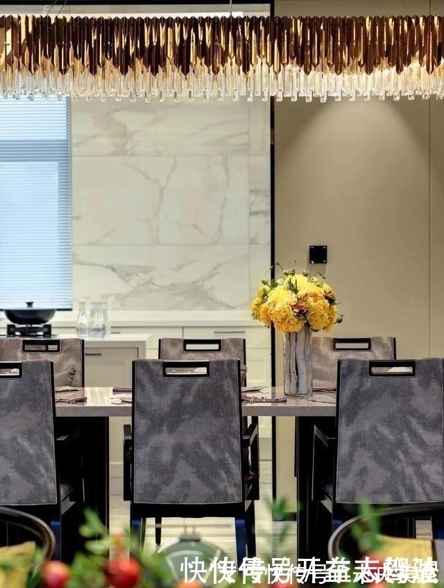 仪式感|270㎡大平层,新中式风格带来的仪式感和舒适感!