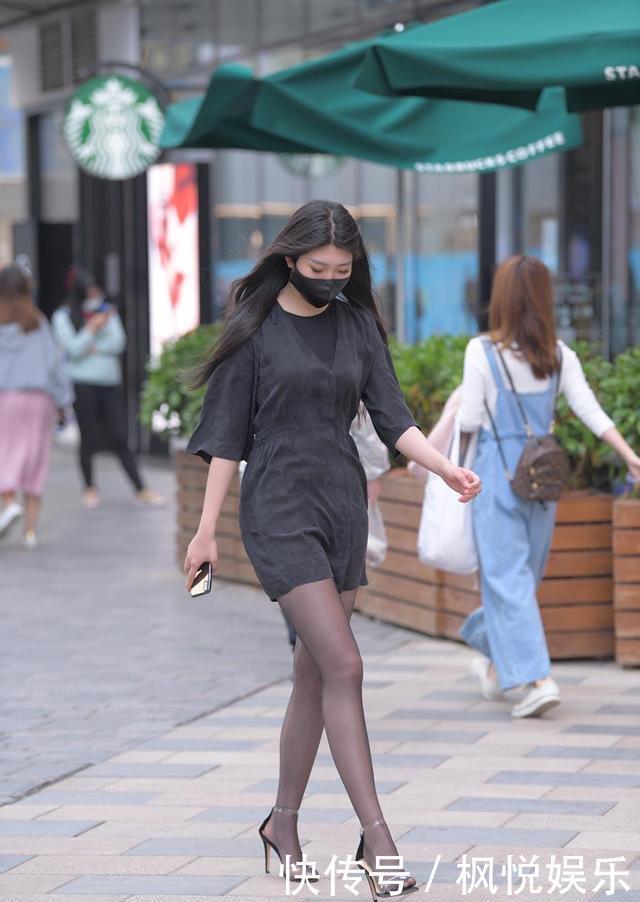 墨染七分袖衬衫裙,塑造典雅浪漫的时尚气息