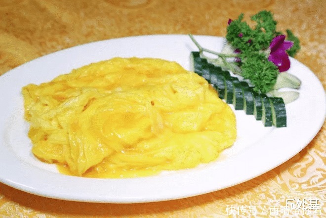 黄埔蛋的炒法另有窍门,以致炒出来的蛋,吃起来嫩滑无比