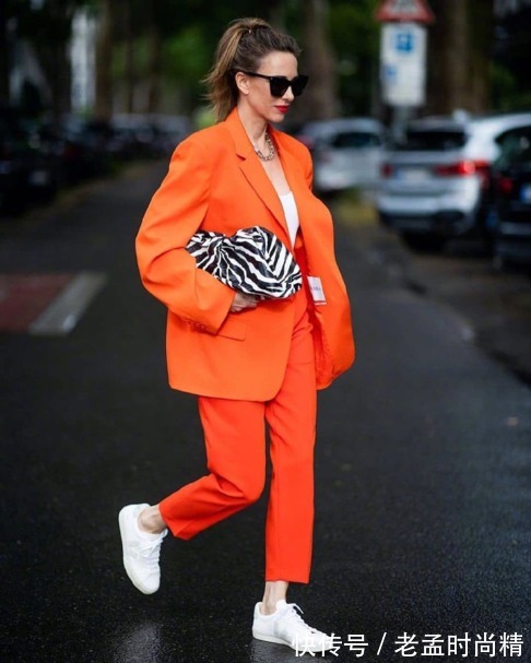下半身|学会橙色系搭配法则,让你轻松驾驭亮色系