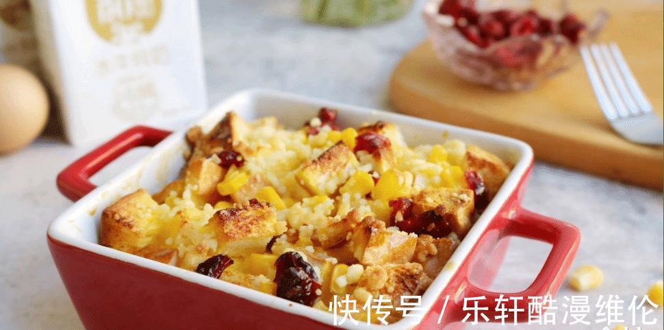 面包块|焗烤面包布丁，升级版的面包，好吃又有乐趣