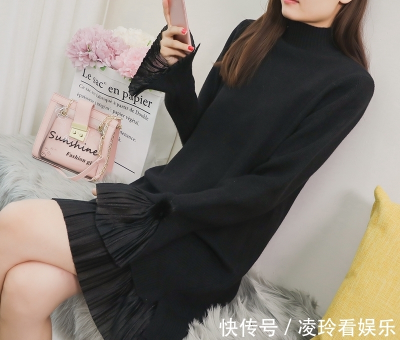 毛衣裙|如果不差钱,多穿这几款精致毛衣裙,洋气百搭温婉显气质