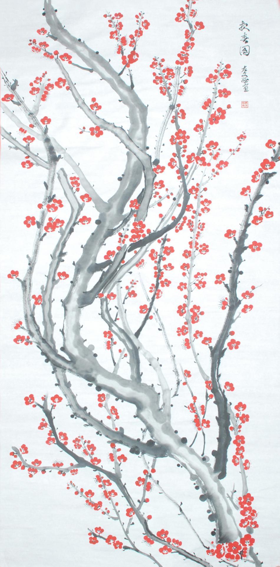 报春图@【翰墨经典 传承名家】左文娅艺术精品收藏推荐