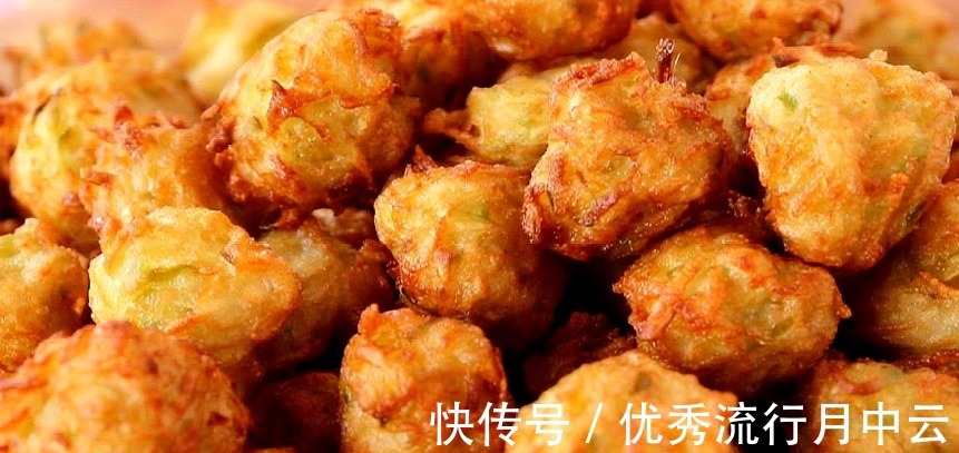 炸萝卜丸子，牢记调馅方法，出锅后外酥里嫩，好吃得停不下来！