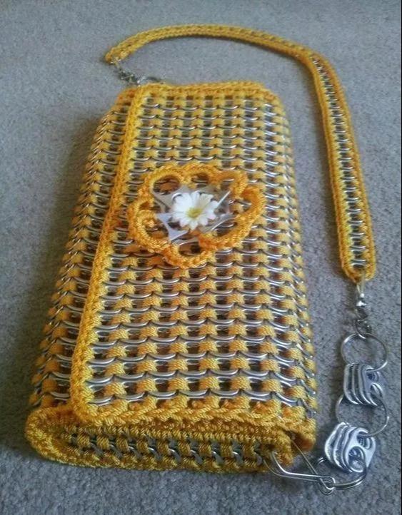 易拉罐喝完别扔,把环收集,简单的改一改,可做出很多妙用作品