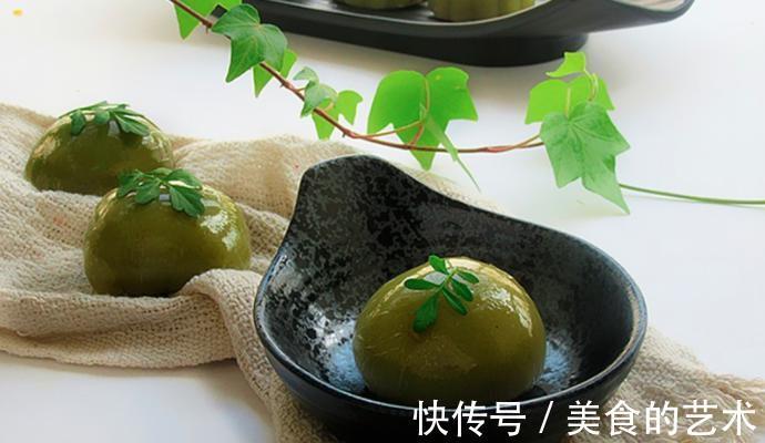 蒸青团|美少女对于青团是没有抵抗力的,简单易学,在家就能做